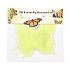 3D Plastic Luminous Wall Stickers DIY-F077-05G-4