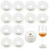 Paper Wine Glass Charms AJEW-WH0080-13C-1