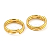 Brass Split Rings KK-N254-36G-2