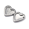 304 Stainless Steel Locket Pendants STAS-S171-13P-02-2