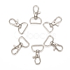 Zinc Alloy Swivel D Rings Lobster Claw Clasps X-E341-8-1