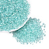 Transparent Electroplate Glass Beads EGLA-Q138-01F-1