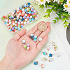 ARRICRAFT 100Pcs Imitation Pearl Acrylic Pendants FIND-AR0004-61-3