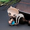 Alloy Brooch PW-WG32526-01-1