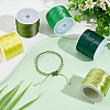 12 Rolls 12 Styles Nylon Satin Rattail Cords NWIR-HY0001-02A-4