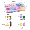470Pcs Opaque Acrylic Beads MACR-YW0001-94-4