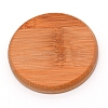 Bamboo Round Plant Saucer AJEW-WH0188-45B-2