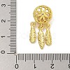 Rack Plating Brass Dangle Charms KK-I718-30G-3