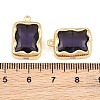 Brass Glass Pendants GL-CBABDD8-16G-03-3