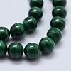 Natural Malachite Beads Strands G-F571-27AA2-4mm-3