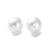 Plastic Imitation Pearl Beads FIND-M059-01C-09-2