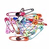 Spray Painted Iron Safety Pins IFIN-T017-02-NR-3