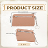 PU Leather Zipper Wallets ABAG-WH0048-34A-2