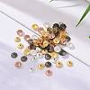 Brass Flower Bead Caps X-KK-O043-02-6