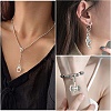 40Pcs 8 Styles Tibetan Style Alloy Pendants TIBEP-YW0001-75-6
