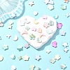 60Pcs 6 Styles Macaron Color Natural Shell Dyed Beads BSHE-CJ0001-13-5