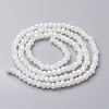 Electroplate Glass Beads Strands EGLA-F124-FR-A03-2