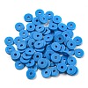 Handmade Polymer Clay Beads CLAY-R067-6.0mm-A33-1