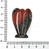 Natural Bloodstone Angel Figurine DJEW-N006-01A-21-3