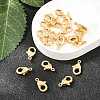 SHEGRACE Brass Lobster Claw Clasps XGR0009G-03G-4