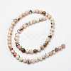 Natural Magnesite Beads Strands TURQ-P027-22-4mm-2