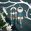 12Pcs 12 Style 201 Stainless Steel Chandelier Component Links STAS-UN0022-66-4