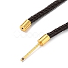 Adjustable Nylon Cord Necklace Making KK-CBACFA2-02G-30-3