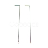 Ion Plating(IP) 304 Stainless Steel Stud Earring Finding STAS-E161-07RC-1