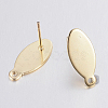 304 Stainless Steel Stud Earring Findings STAS-H436-19-2