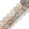 Natural Multi-Moonstone Beads Strands G-P503-6MM-04-2