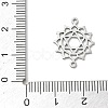 Chakra 304 Stainless Steel Connector Charms SA-CBA28C1-01D-P-3