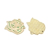 Alloy Enamel Pendants ENAM-I082-01G-04-2