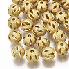 Brass Filigree Beads X-KK-S34-251C-1