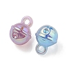 UV Plating Rainbow Iridescent Acrylic Pendants OACR-P010-19-2