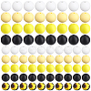 100Pcs Silicone Beads SIL-PA0001-39B-7