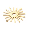 Brass Connector Charms X-KK-H435-10G-3