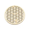 Unfinished Wood Sacred Geometric Wall Art DIY-WH0304-065D-2