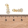 SHEGRACE Brass Clear Cubic Zirconia Pendants XGRQ3K654-523G-3