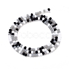 Faceted Glass Beads Strands X-GLAA-F106-B-F08-2
