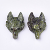 Natural Dragon Blood Jasper Pendants G-S336-69-03-1