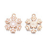 Christmas Style Alloy Enamel Pendants ENAM-Q442-68B-3