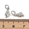 Brass Micro Pave Cubic Zirconia Pendants KK-A269-02B-P-3