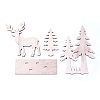 Undyed Platane Wood Home Display Decorations DJEW-F006-04-2