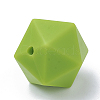 Food Grade Eco-Friendly Silicone Focal Beads SIL-T048-17mm-08-2