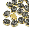 Sew on Rhinestone RGLA-T091-10x14mm-03G-1