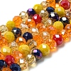 Glass Beads Strands EGLA-A034-M6mm-47-3