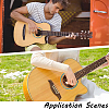 Waterproof PVC Flower Pattern Classical Guitar Sound Hole Ring Mouth Wheel Sticker DIY-WH20058-13A-4