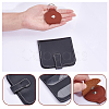 4Pcs 2 Style PU Leather Card Package AJEW-CA0001-84-3