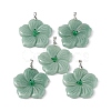 Natural Green Aventurine Big Pendants G-B040-01P-06-1