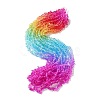 Spray Painted Transparent Glass Beads Strands X-GLAA-P060-01A-15-2